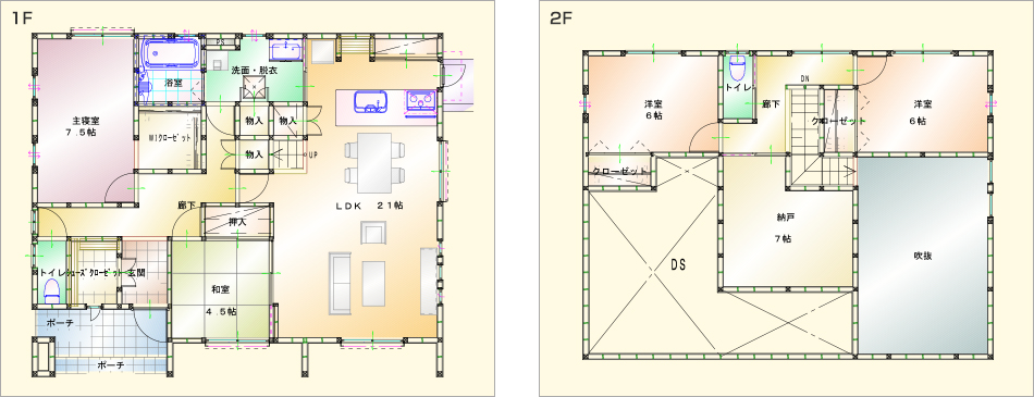 間取り図一例